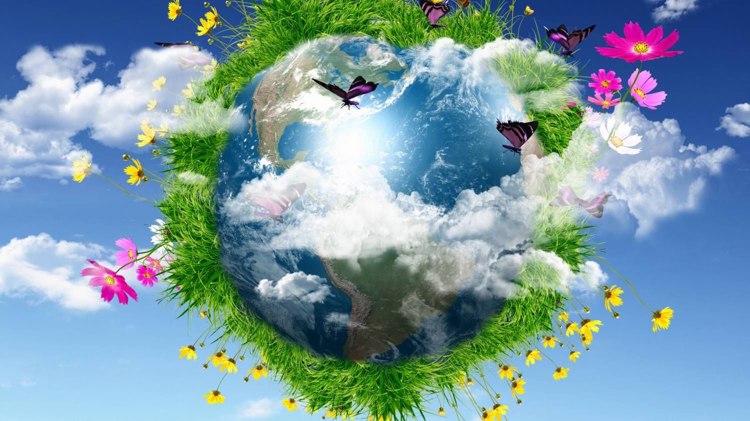 22 апреля - международный день Земли.