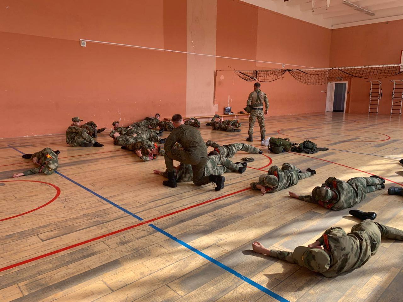 Занятие с сотрудниками Росгвардии.