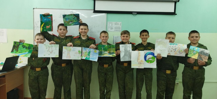 Участие в краевом этапе Всероссийского конкурса детских рисунков «Лес-наш главный интерес».