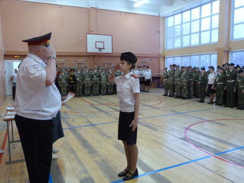 Торжественное построение и праздничный концерт, посвященный Дню Рождения нашего корпуса!.