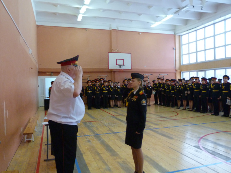 Торжественное построение и праздничный концерт, посвященный Дню Рождения нашего корпуса!.