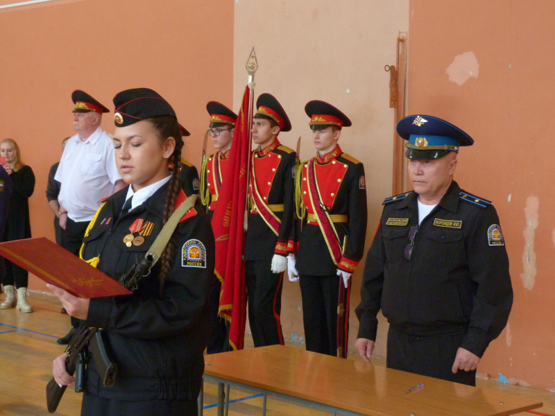 Торжественное построение и праздничный концерт, посвященный Дню Рождения нашего корпуса!.