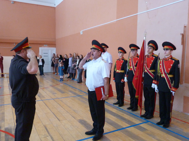 Торжественное построение и праздничный концерт, посвященный Дню Рождения нашего корпуса!.